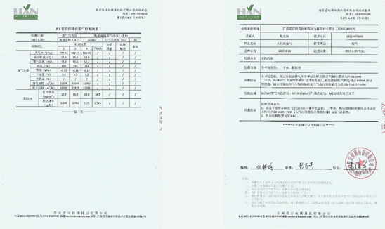 第三方检测报告